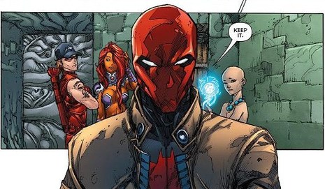 Red Hood and the Outlaws panel