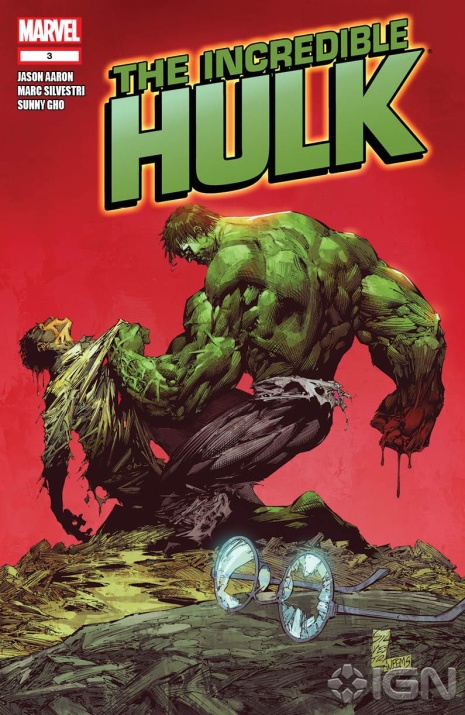 Marvel Comics: The Incredible Hulk #3 colors by Sunny Gho.
