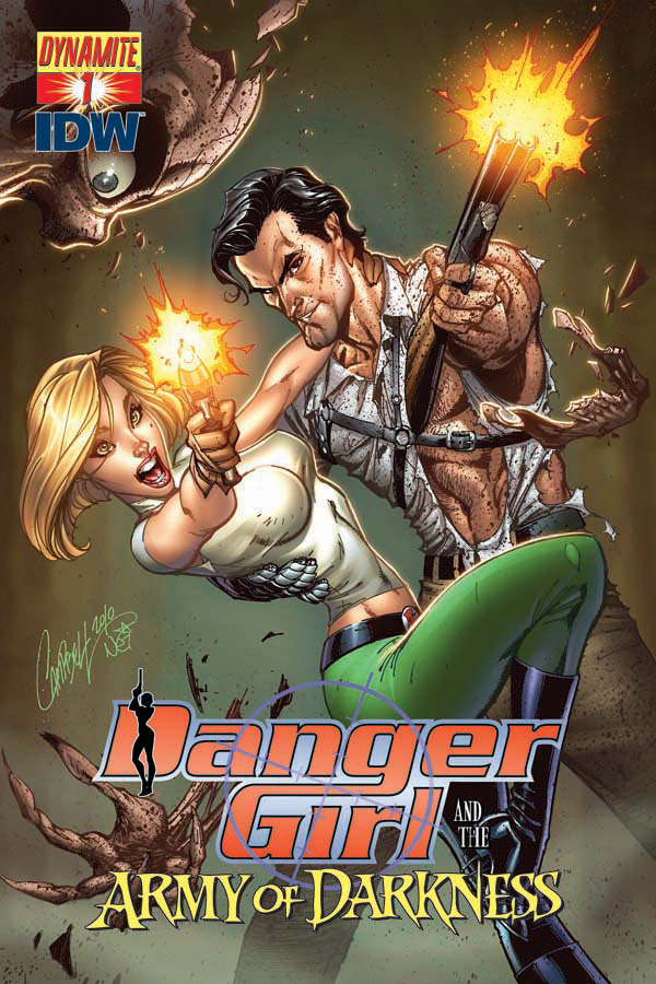 Dynamite and IDW Publishing: Danger Girl and the Army of Darkness #1