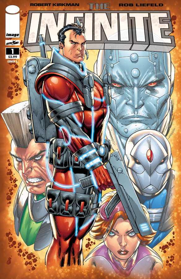 Image Comics: The Infinite #1 written and drawn by Rob Liefeld.