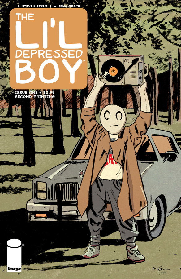 The Li'L Depressed Boy 1 2nd Print Cover