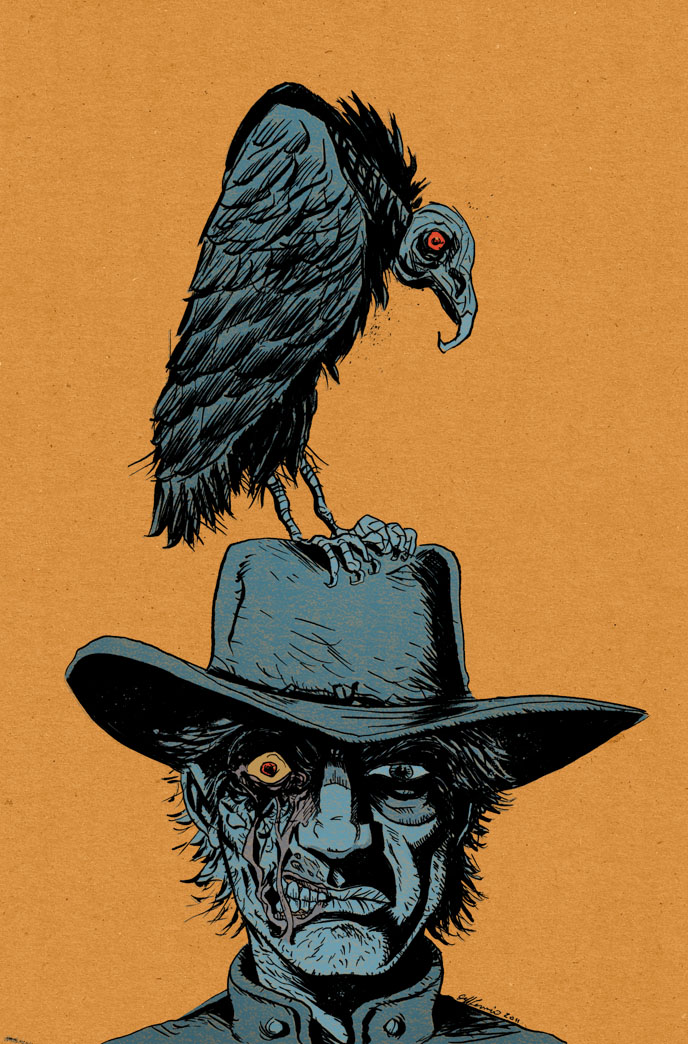 Jeff Lemire Jonah Hex #69 Cover