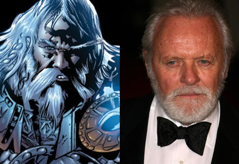 Anthony Hopkins as Odin in the Thor Movie (2011)
