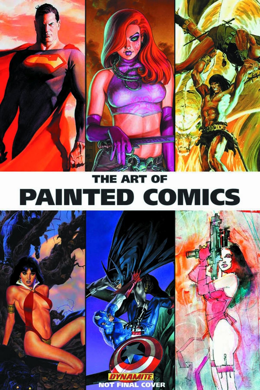 The Art of Painted Comics Cover