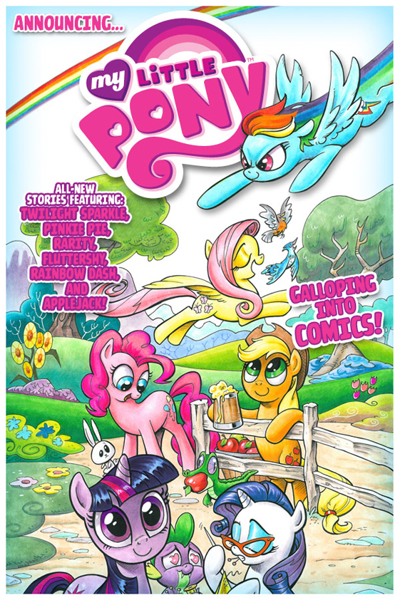 Announcing My Little Pony Series Cover