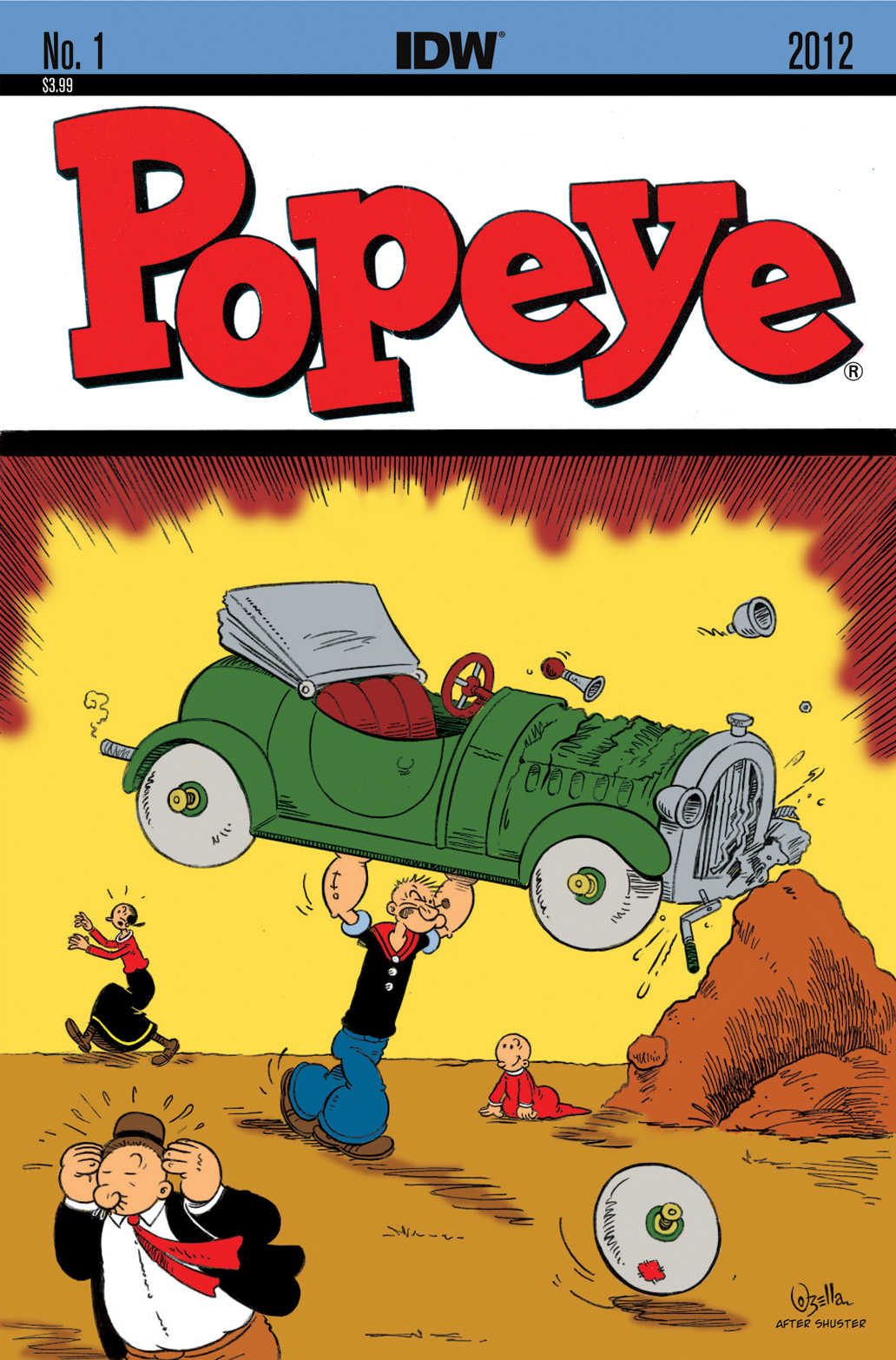 IDW Publishers: Popeye #1 (2012) Cover A