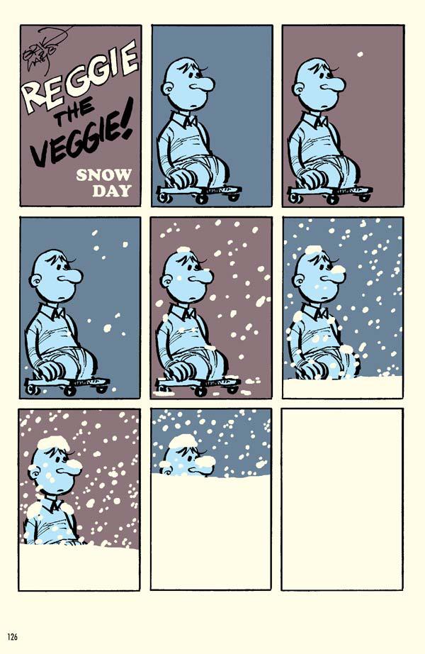 Popgun of Reggie the Veggie in Snow Day