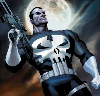 The Punisher, Frank Castle, by Moonlight