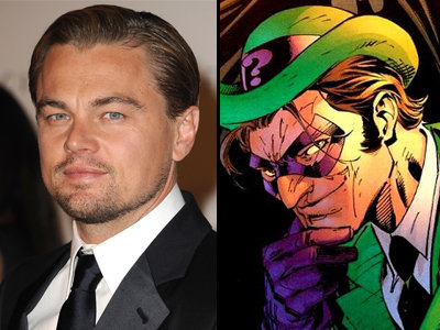 Leonardo DiCaprio as Riddler in The Dark Knight Rises