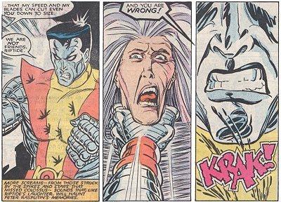 The Uncanny X-Men #211, Riptide's death