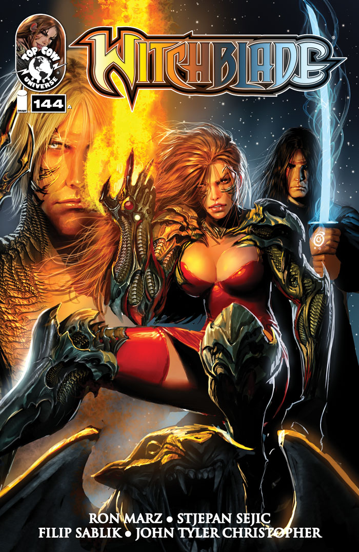 Top Cow writer Ron Marz Witchblade #144 with art by Stjepan Sejic