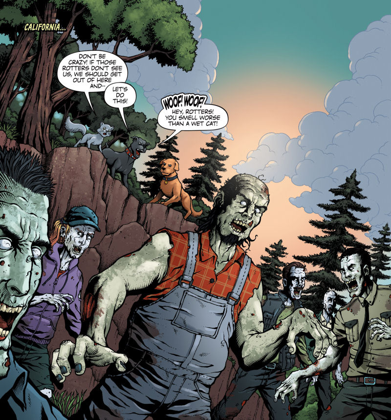 Rex, Zombie Killer One-Shot Rotter Panel