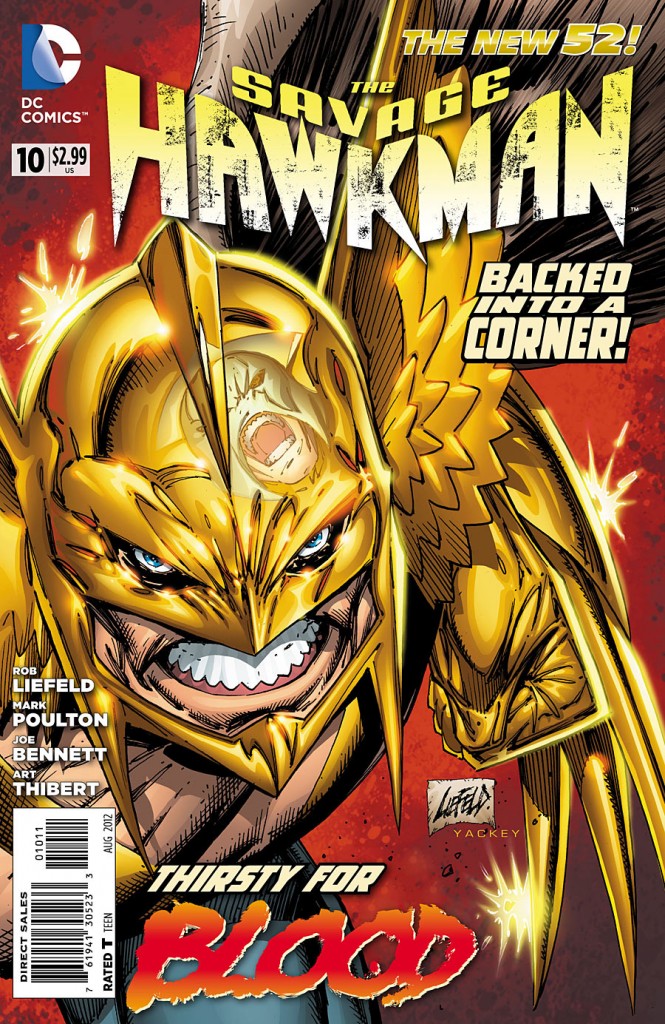 Savage Hawkman #10 Cover