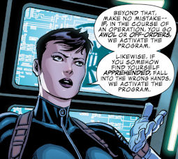 If you can't tell whether I'm Maria Hill or Daisy Johnson, we activate the program.