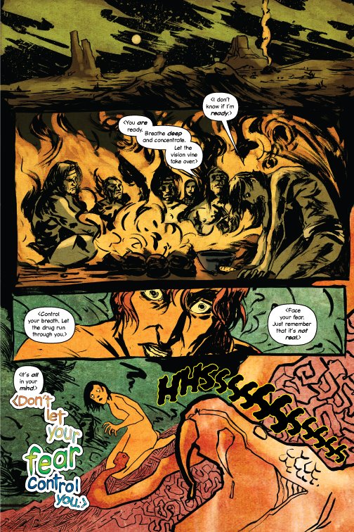 Bleeding Ink Comics: Sensory Distortion Page 2