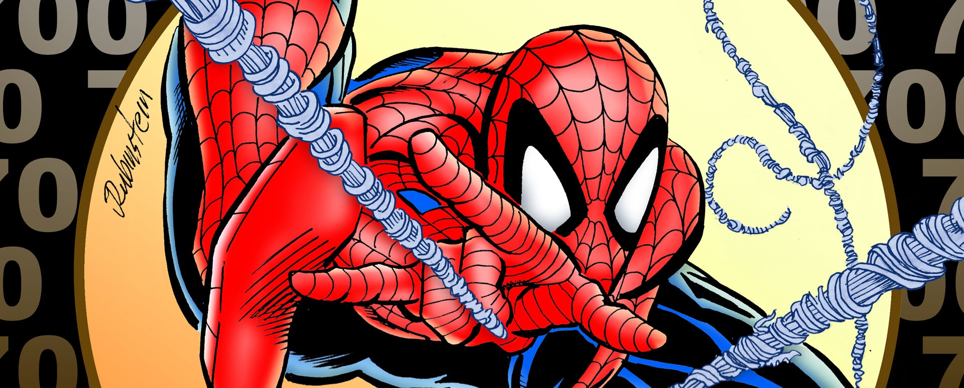 Spiderman panel