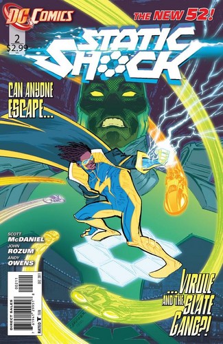 DC Comics New 52 Static Shock #2 written by Scott McDaniel and John Rozum