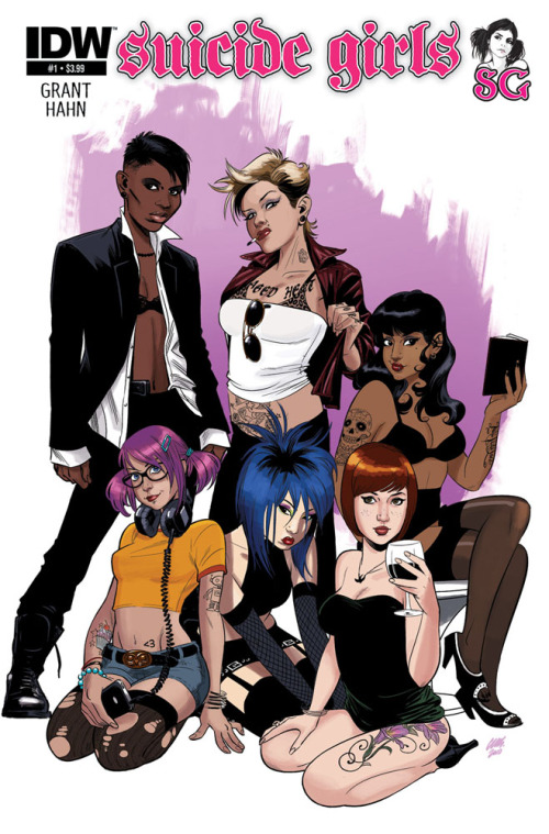 Suicide Girls #1 Cover