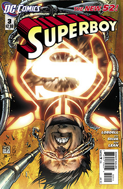 DC Comics New 52: Superboy #3 (2011) written by Scott Lobdell, drawn by R.B. Silva.