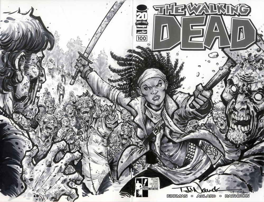 Walking Dead #100 cover 3