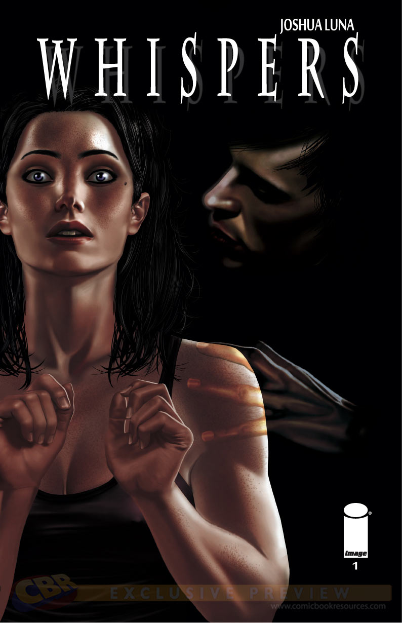 Whispers #1 (2012) Cover drawn and written by Joshua Luna.