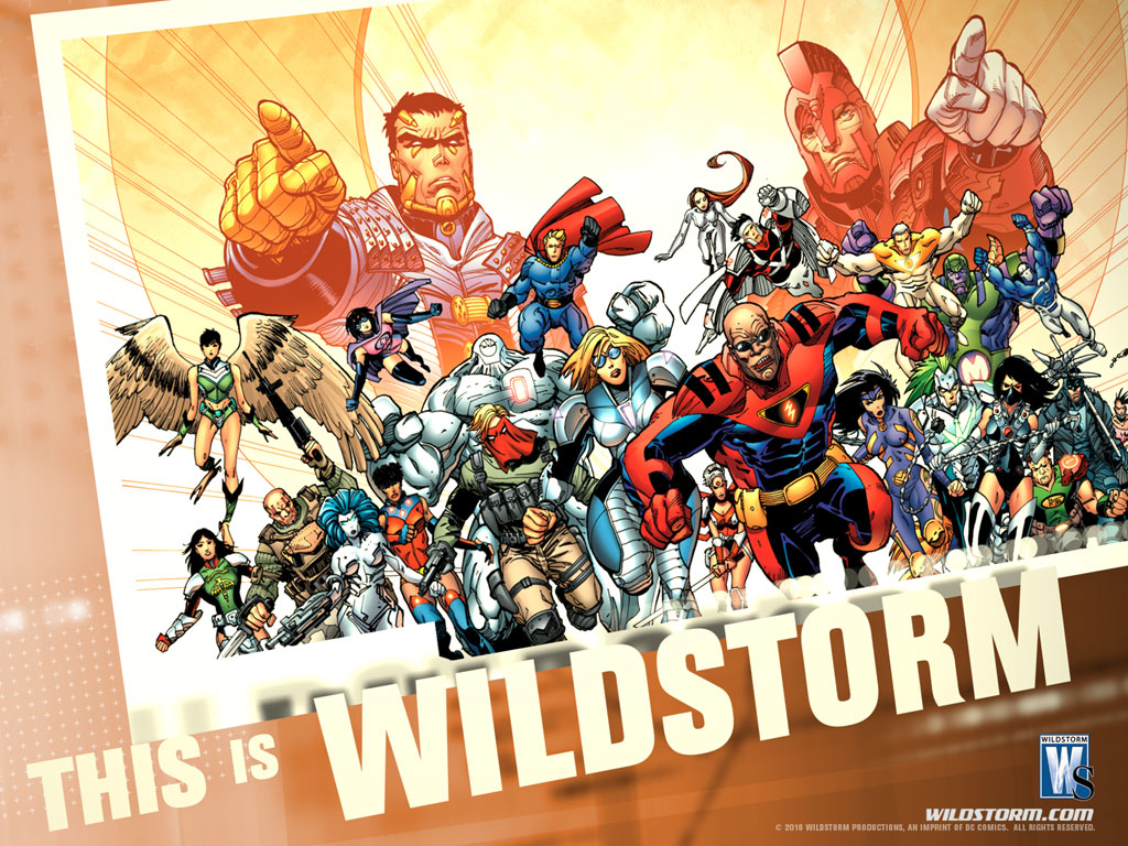 This is Wildstorm featuring characters from DC Comics imprint Wildstorm