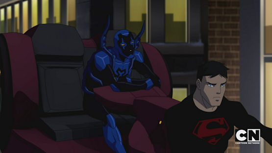 Blue Beetle and Superboy