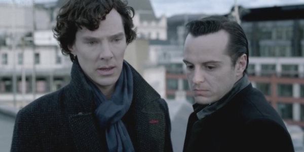 Benedict Cumberbatch Andrew Scott Sherlock