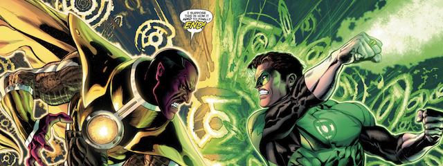 Green Lantern #20 panel