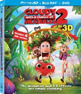 cloudy with a chance of meatballs 2 3d blu-ray
