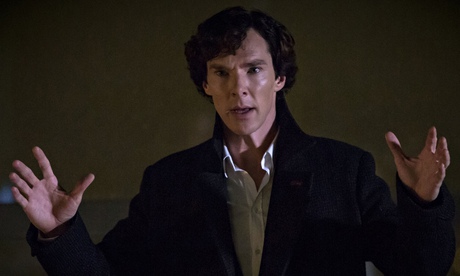 Benedict Cumberbatch as Sherlock Holmes in series three, episode three  His Last Vow.