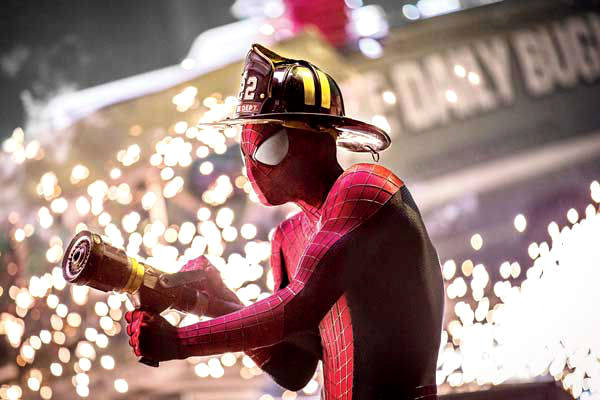 the amazing spider-man 2 - fireman spidey